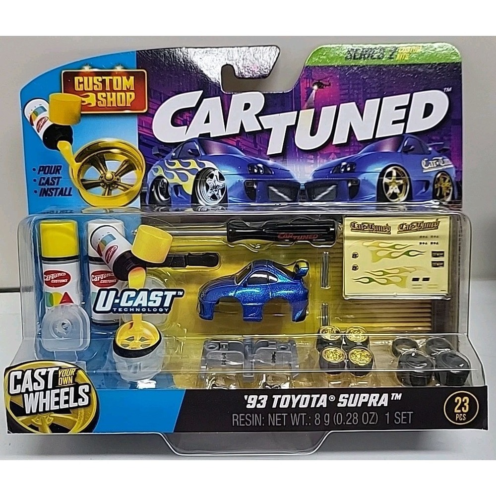 Car Tuned Custom Shop '93 Supra U-Cast Kit | JDM Diecast Custom Builder Series 2